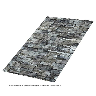 Купить Профнастил С8 под кирпич, ECOSTEEL 0,45мм цвет Кирпич - изображение 2